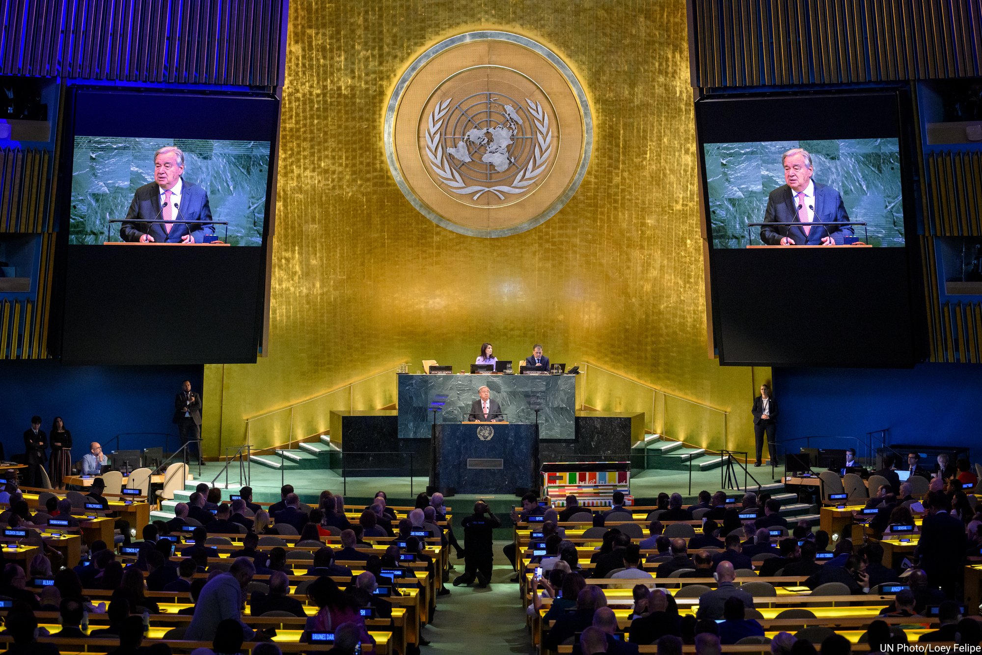 The 80th UN General Assembly.
