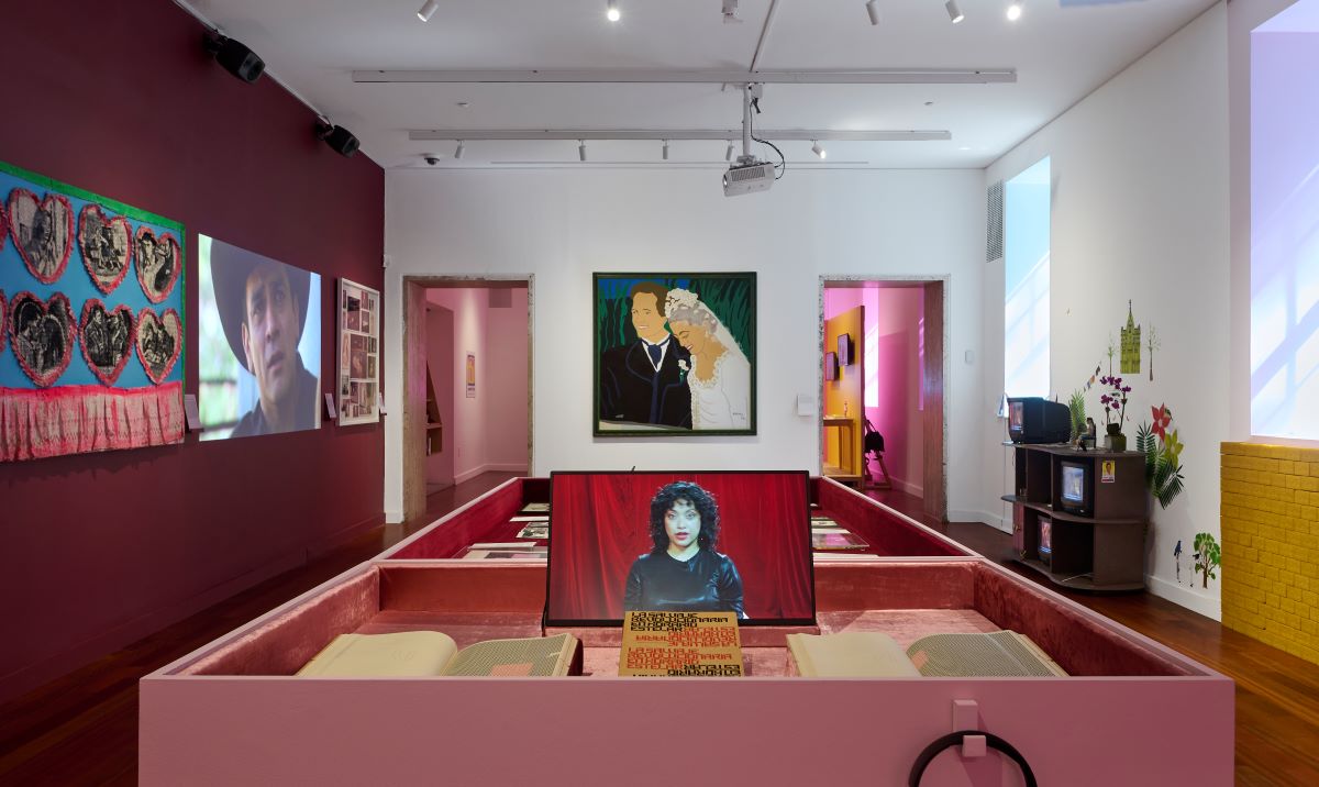 Installation view of the exhibition