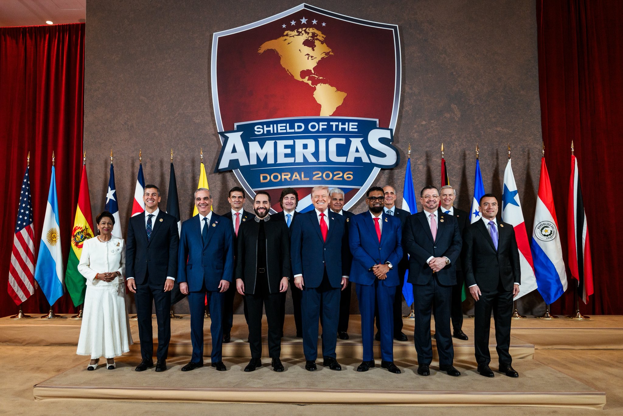 The Shield of the Americas summit. (White House) 