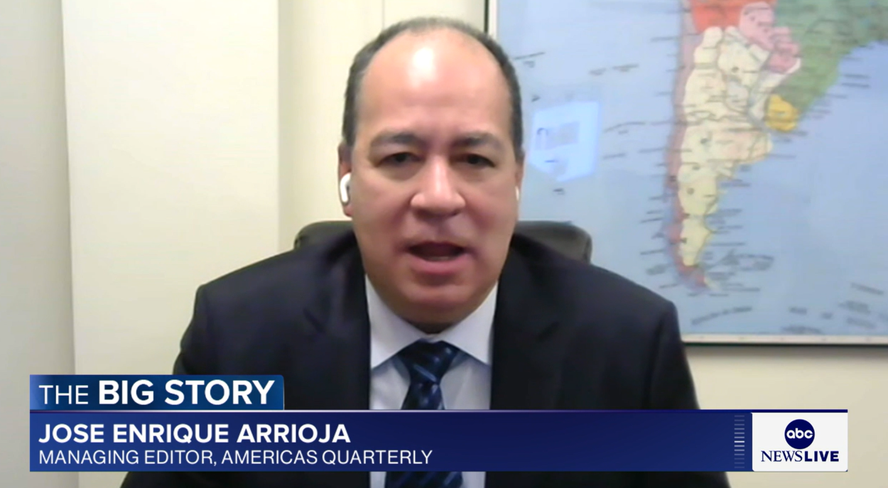 Jose Enrique Arrioja on ABC