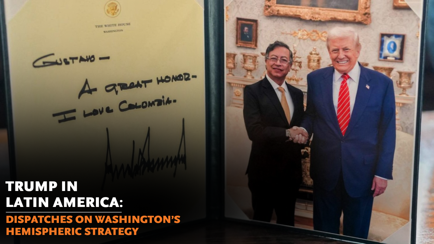 A keepsake U.S. President Donald Trump gave to Colombian President Gustavo Petro. (Petro's X Account)