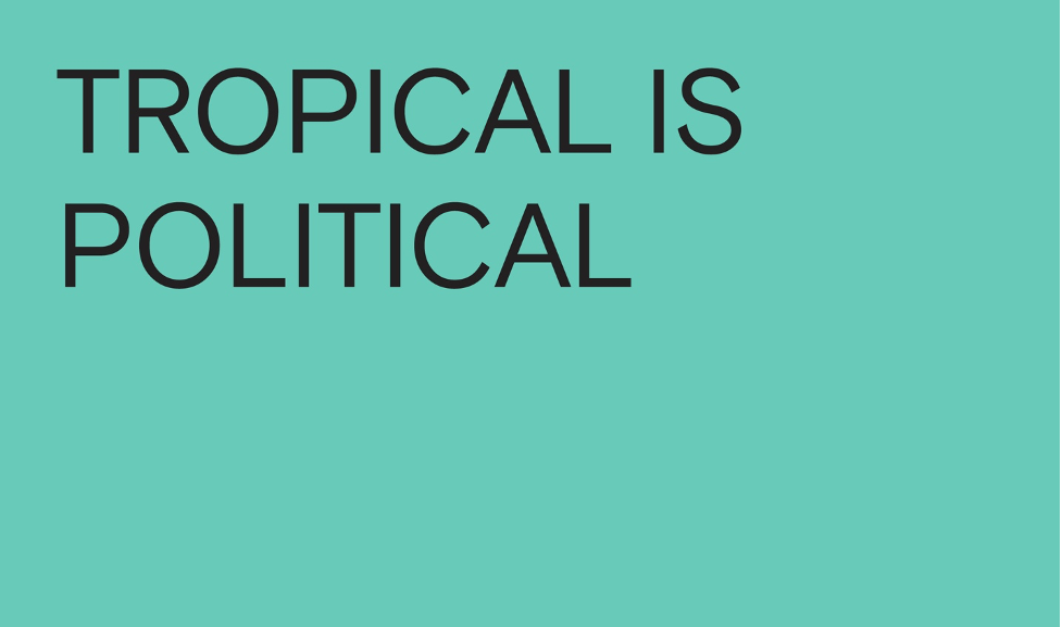 Tropical is Political: Caribbean Art Under the Visitor Economy Regime Pocket Book