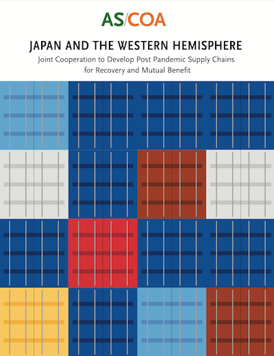 Cover of report on Japan-Western Hemisphere supply chains