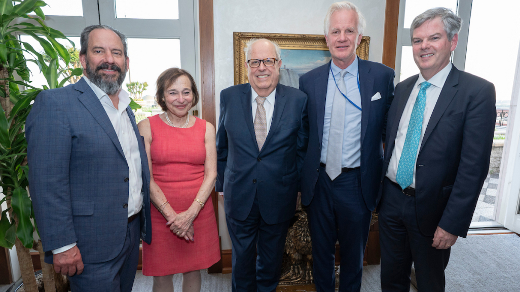 Julio Velarde with Susan Segal in Washington