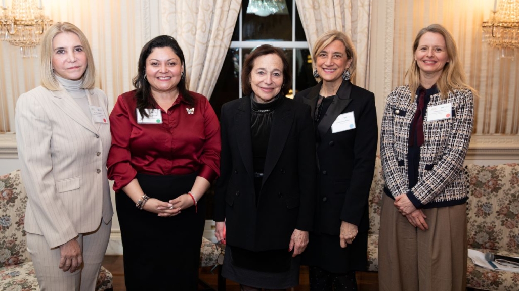 Women leaders at the COA and CAF event