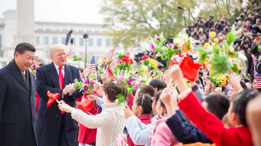 Presidents Xi and Trump. (Image: The White House)