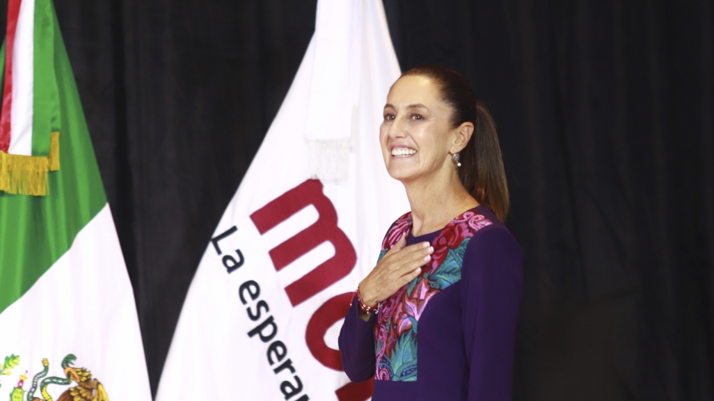 President-elect Claudia Sheinbaum. (AP)