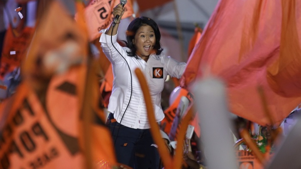 Keiko Fujimori rally