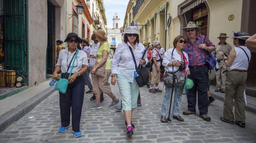 Cuban tourists