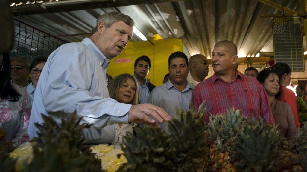 Tom Vilsack in Havana in 2015.