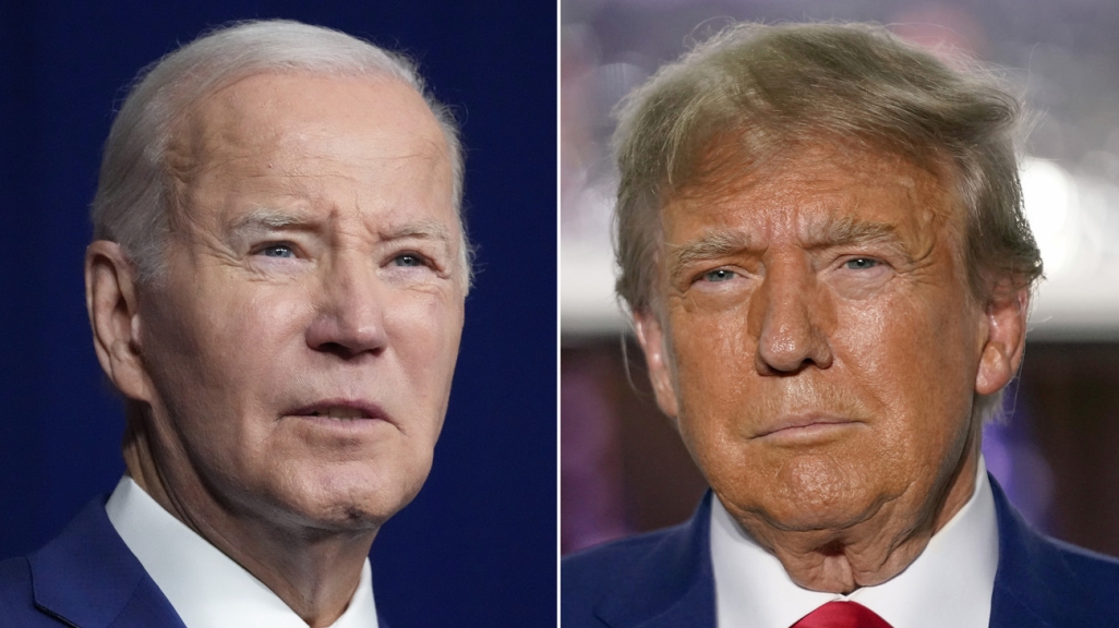 Joe Biden and Donald Trump