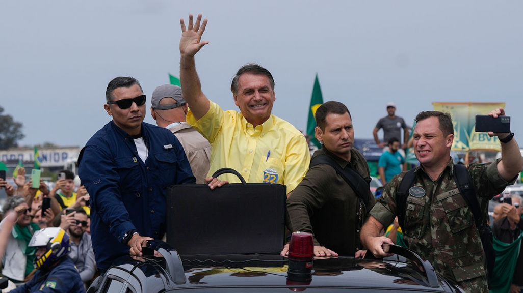 Jair Bolsonaro. (AP)