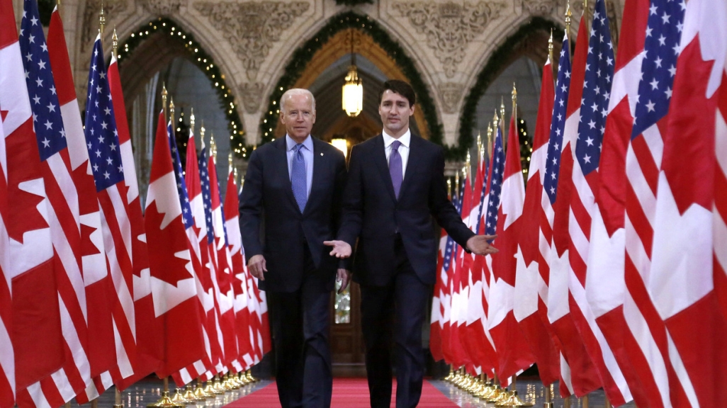 President Biden and Prime Minister Trudeau. (AP)