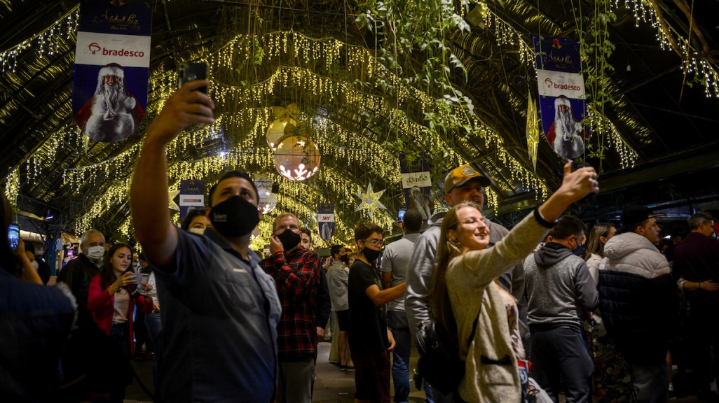 Christmas holidays in Brazil. (AP)