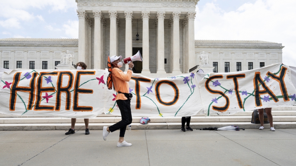 Pro-DACA rally. (AP)