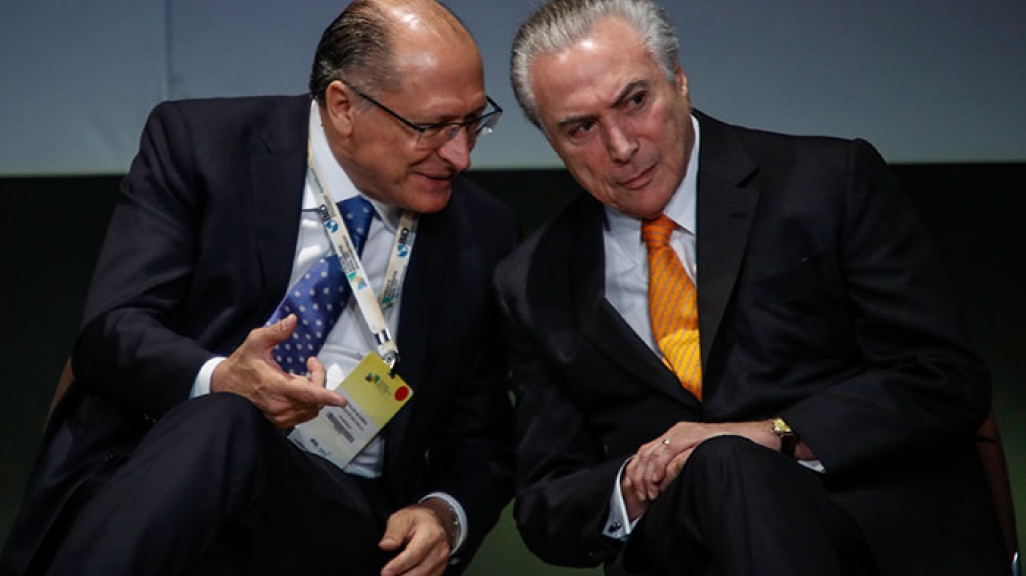 Geraldo Alckmin and President Michel Temer