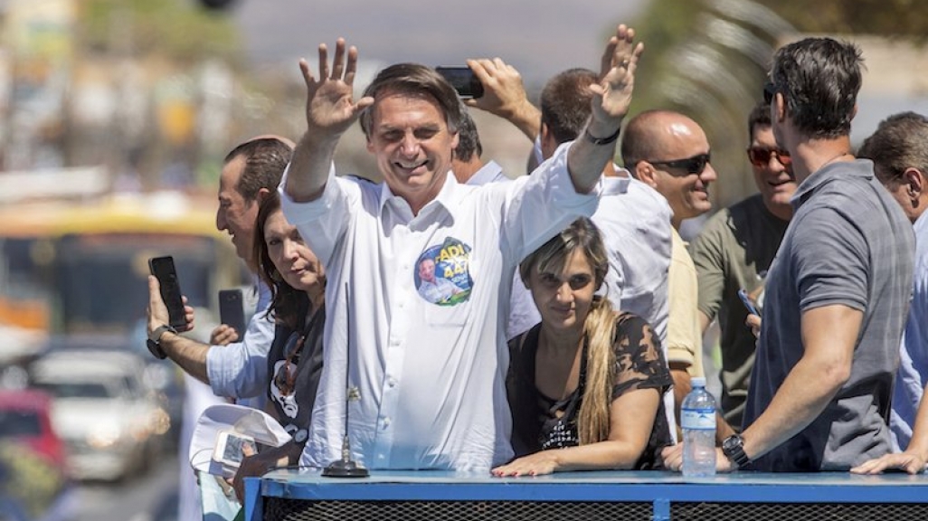 Jair Bolsonaro won Brazil's presidential runoff. (AP)