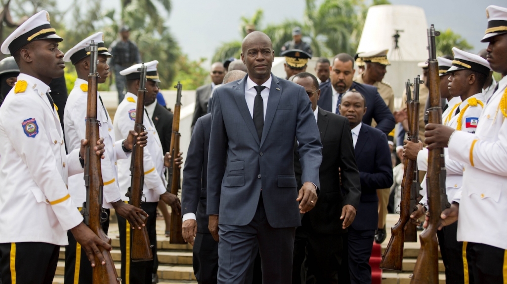 The late Jovenel Moïse. (AP)