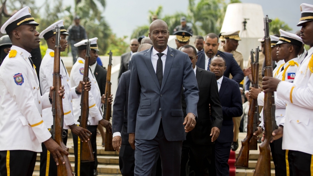 President of Haiti Jovenel Moïse. (AP)