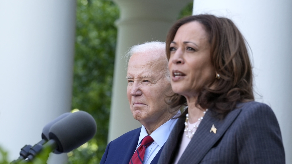 President Joe Biden and Vice President Kamala Harris. (AP)
