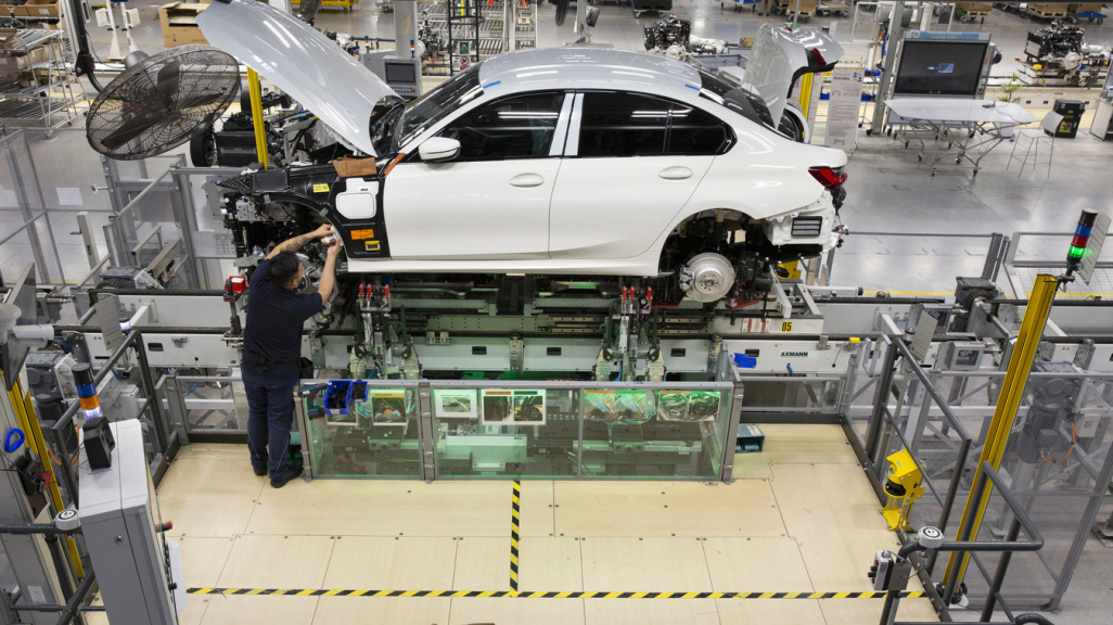 A car factory in Mexico. (AP)