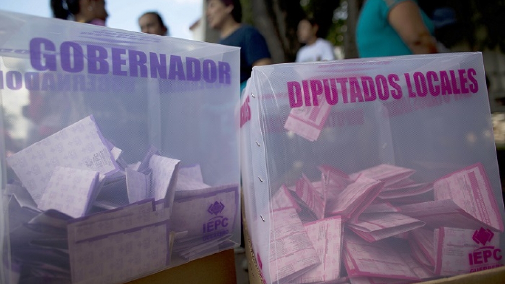 Ballot boxes for gubernatorial and municipal elections in Mexico (AP)
