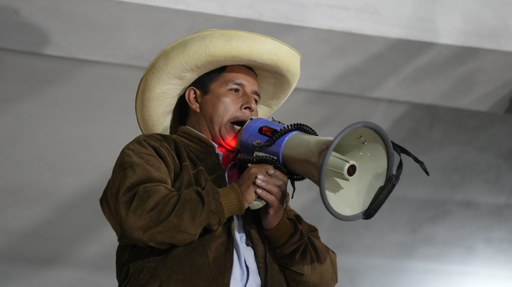 Pedro Castillo. (AP)