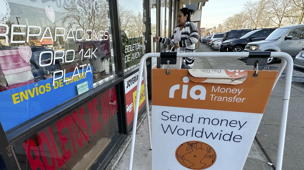 Money sending services