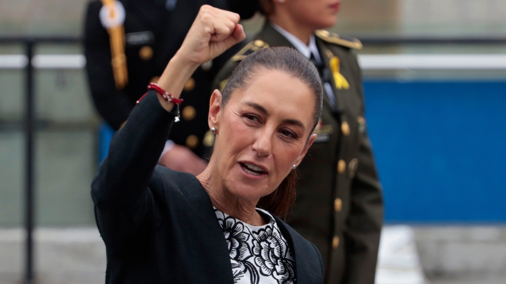 Mexican President-elect Claudia Sheinbaum. (AP)