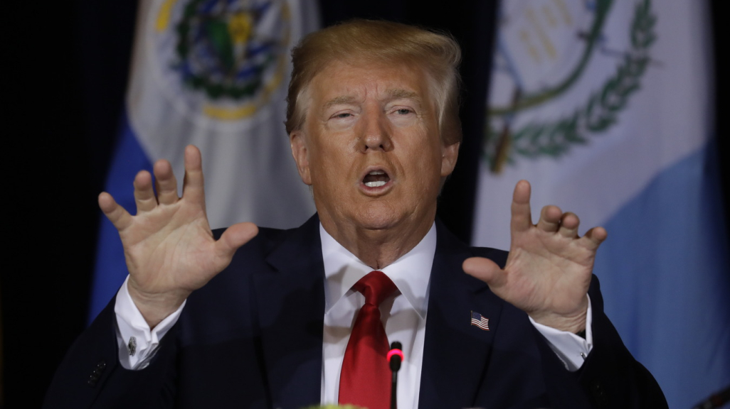 U.S. President Donald Trump. (AP)