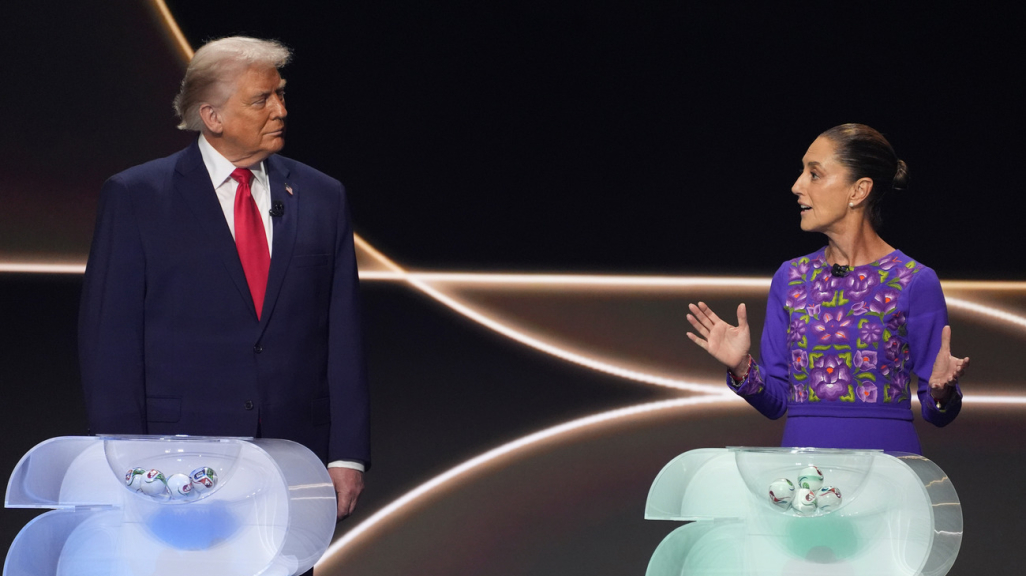 Presidents Trump and Sheinbaum