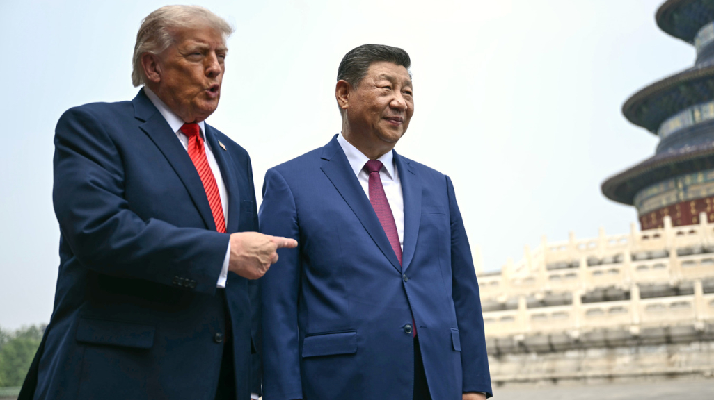Donald Trump and Xi Jingping