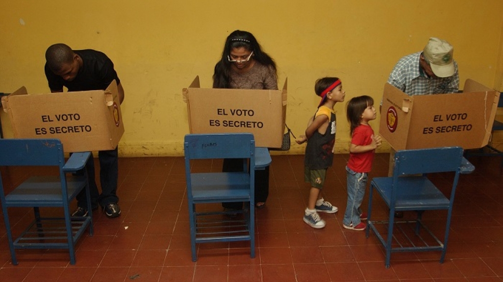 Voting Center in Venezuela