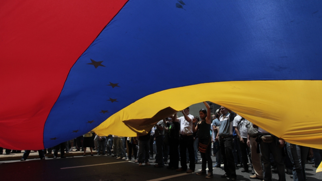 Protests in Caracas, Venezuela