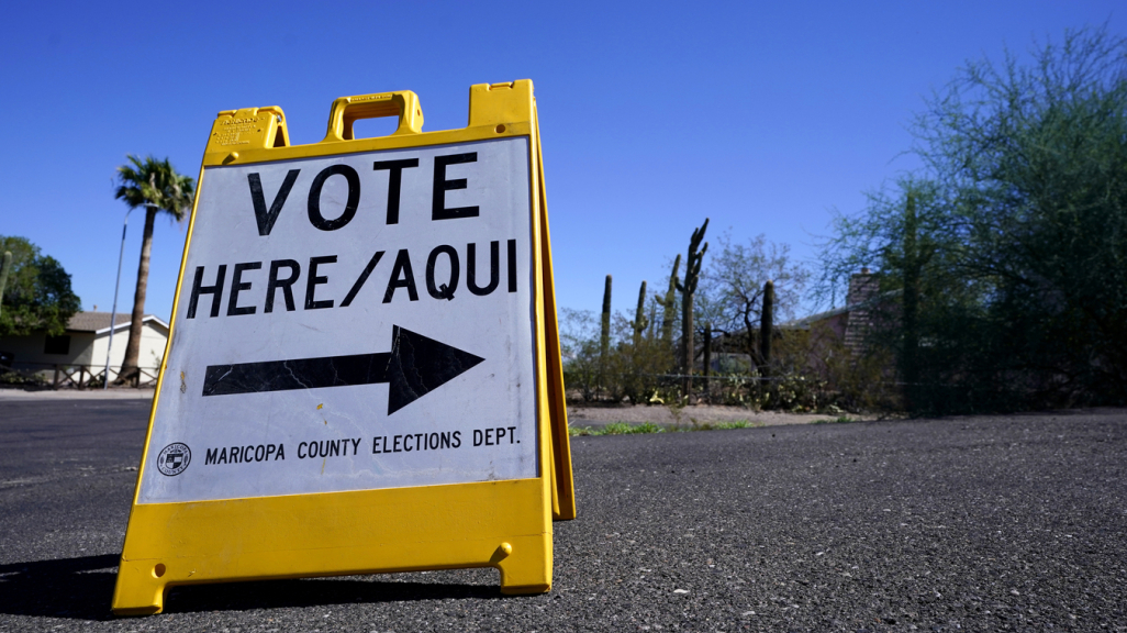 A voting site in Arizona. (AP)