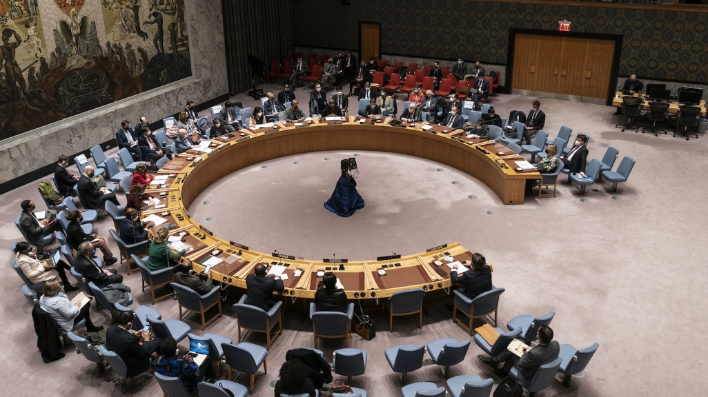 UN Security Council meeting on situation in Ukraine. (AP)