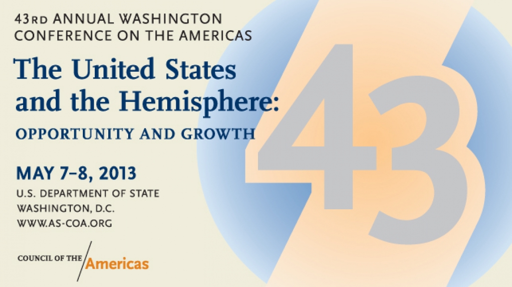 43rd Annual Washington Conference on the Americas
