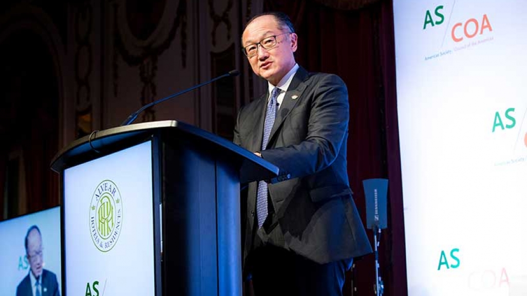 World Bank Group (WBG) President Jim Yong Kim