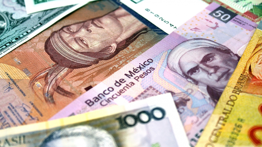 Latin American currencies. (Adobe Stock)