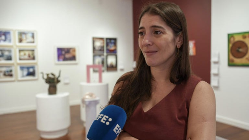 Aime Iglesias Lukin during the interview