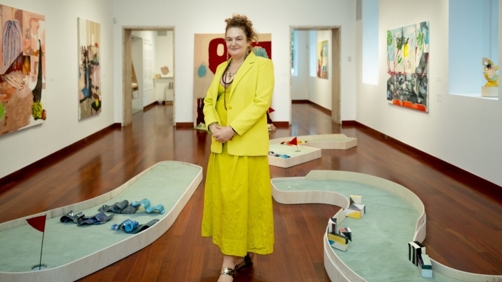 Alejandra Seeber at Americas Society's gallery