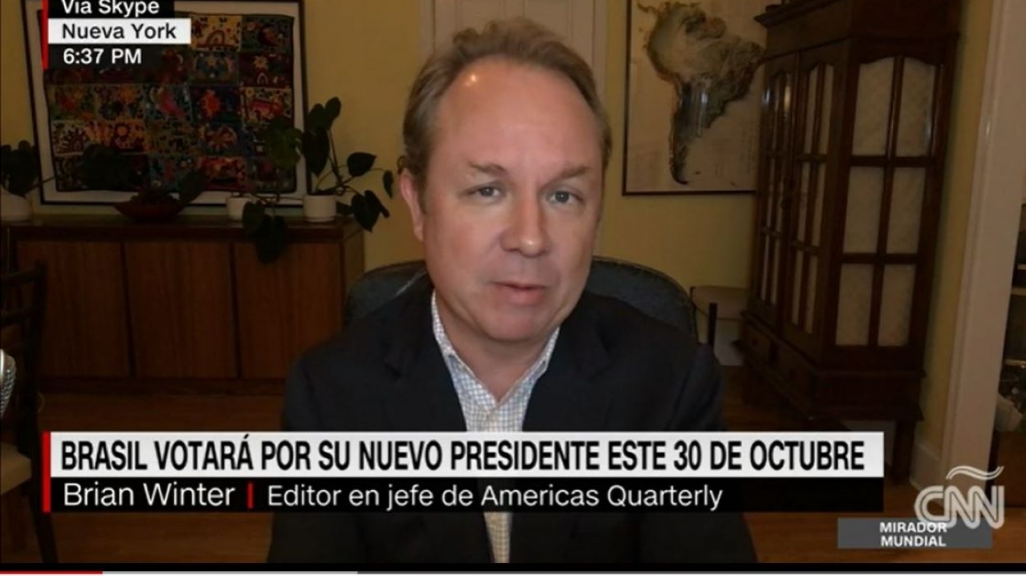 Brian Winter en CNN en Español