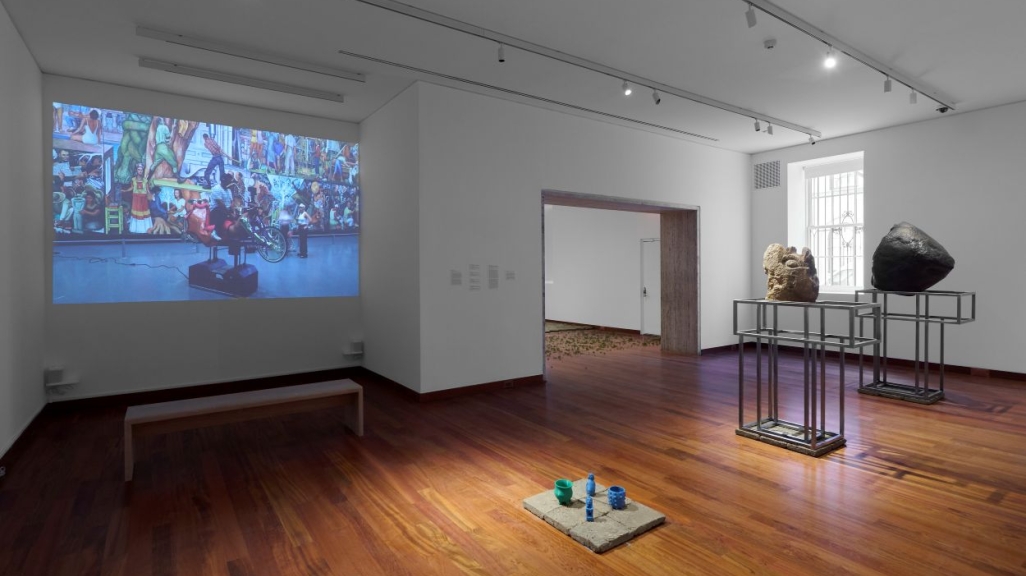 Installation view of the exhibition