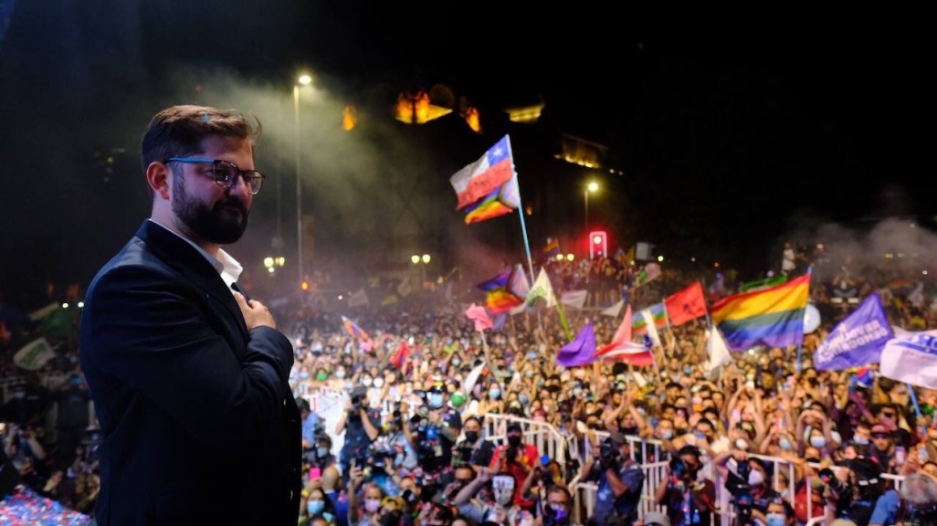 Chilean President-elect Gabriel Boric. (Image: @gabrielboric on Twitter)