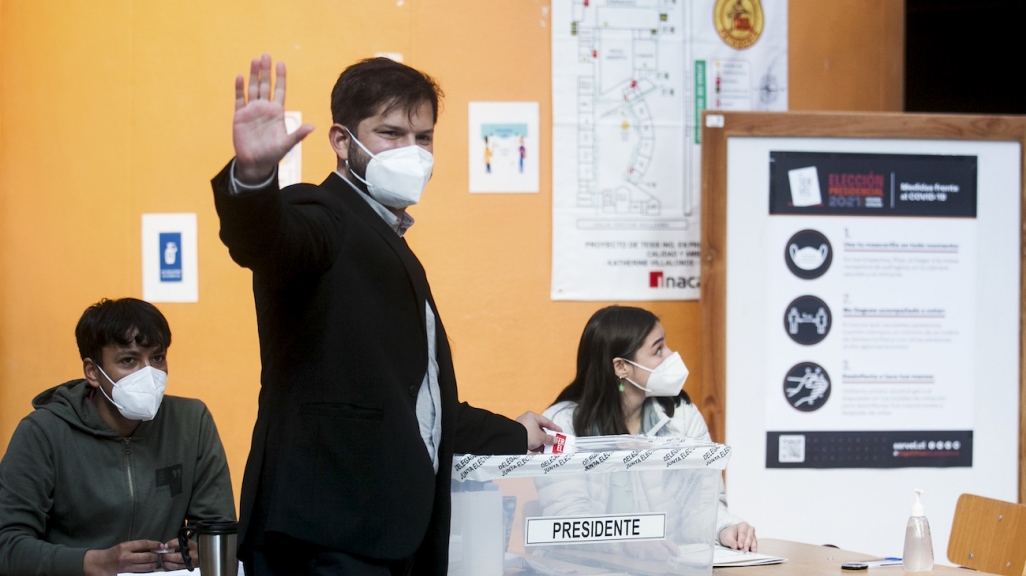 Chilean President-elect Gabriel Boric. (AP)