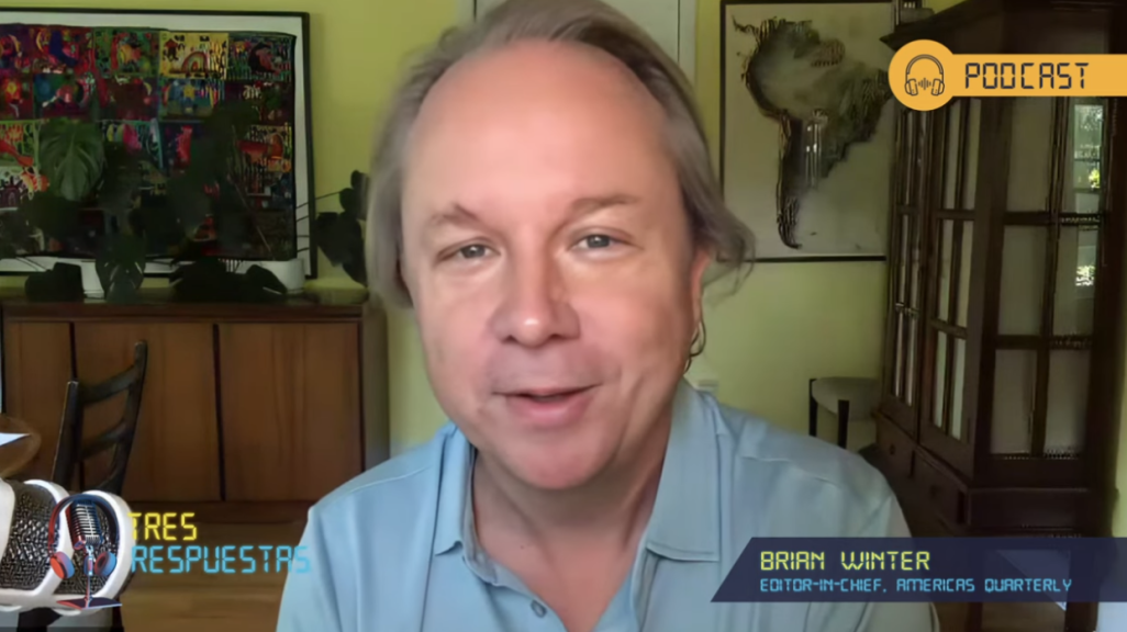Brian Winter en el podcast de Iván Duque