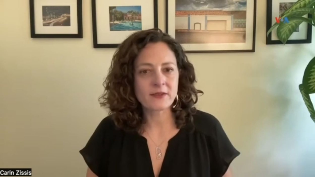 Carin Zissis on VOA 