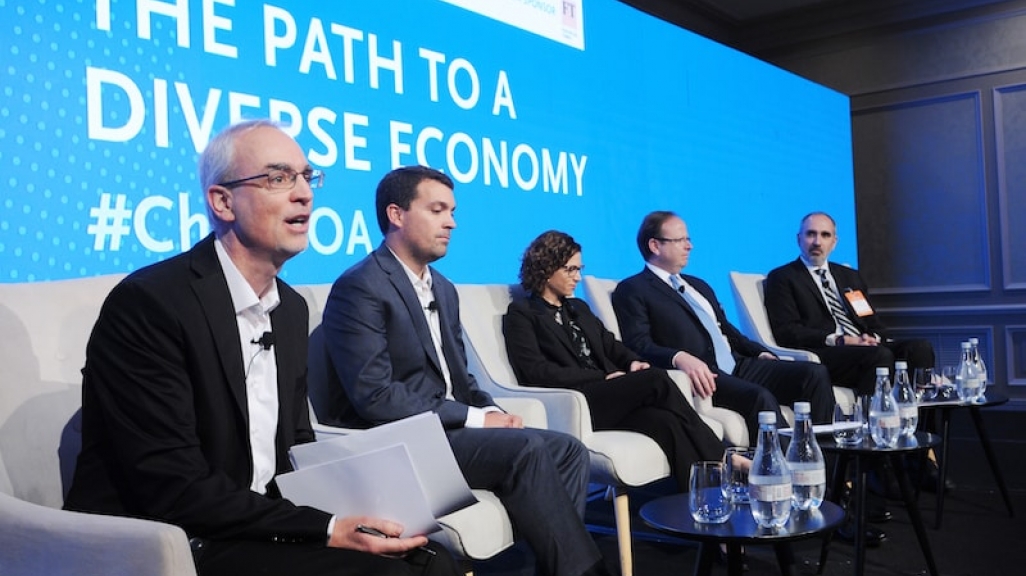 Panel at AS/COA Latin American Cities Conference in Santiago, Chile