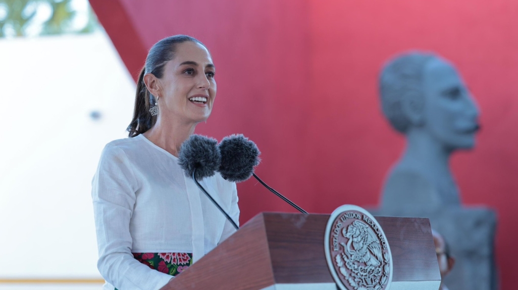 Mexican President Claudia Sheinbaum. (Official X Account)
