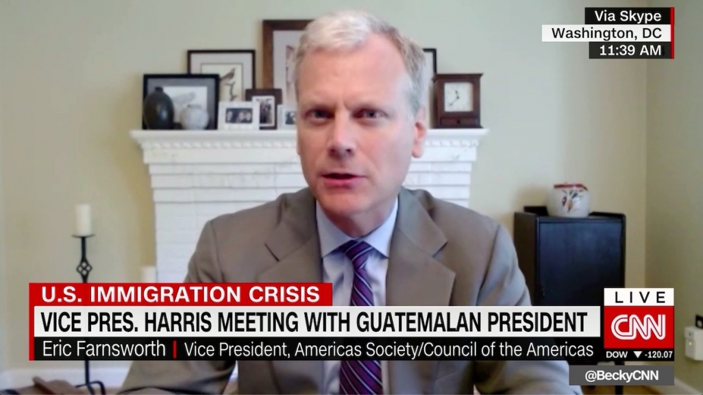 Eric Farnsworth On Cnn Migration From Central America To The United States As Coa Eric Farnsworth On Cnn Migration From Central America To The United States As Coa